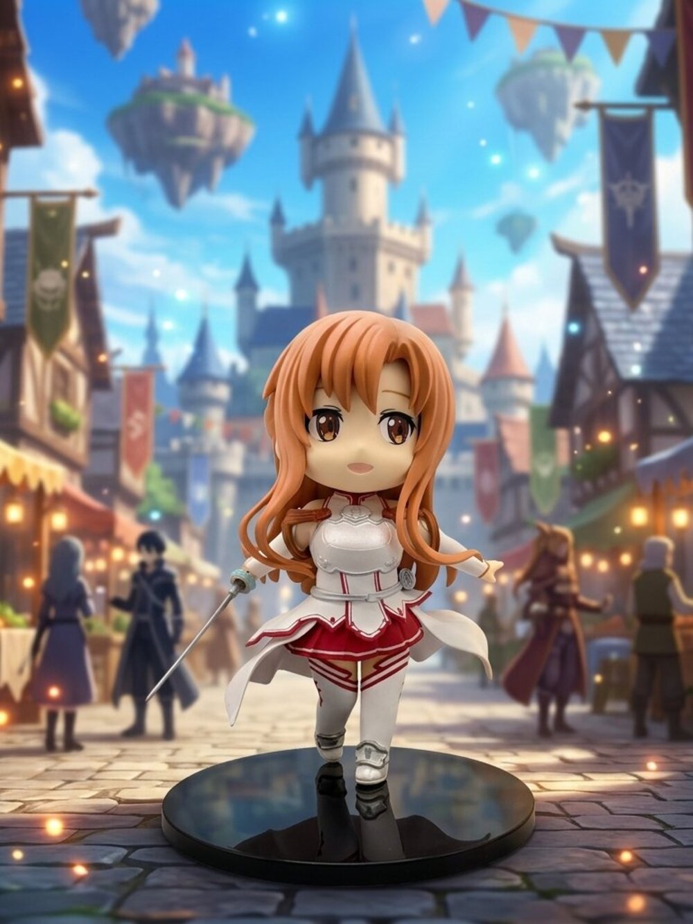 Sword Art Online Puchieete Asuna Figure (Open Box)